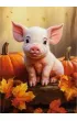 Puzzle 60 el. Cute Fall Piglet Castorland