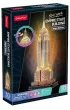 Puzzle 3D 37 el. Empire State Building (wersja nocna) Cubic Fun