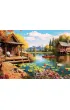 Puzzle 24 Lake Cottage by Lauai 6724-6016 Eurographics