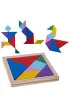 Puzzle Uk�adanka drewniana Tangram Askato