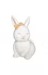 Bia�a skarbonka Rabbit Atmosphera