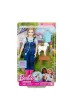 Barbie Kariera. Lalka Weterynarka na farmie HRG42 Mattel
