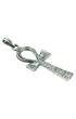 Sotis Krzy� Ankh z hieroglifami, oksydowany Ag925, 5,2g