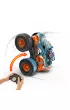 Hot Wheels Monster Trucks T R/C Rhinomite Mega Transformacja Pojazd zdalnie sterowany 1:12 HPK27 Mattel