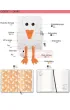 My little friend Pami�tnik z k��dk� 3D w�ochacz A5 Goose 96 kartek
