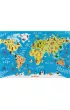 Puzzle 250 el. Kids World Map Interdruk