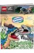 LEGO jurassic world Kolorowanka z naklejkami NA-6204