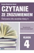 Czytanie ze zrozumieniem. �wiczenia dla klasy 4. Szko�a Podstawowa
