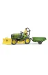 Traktorek John Deere z figurk� ogrodnika