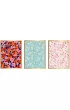 Interdruk Zeszyt A4 M 70g Metallic Floral kratka 60 kartek