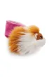 NICI 61333 Maskotka winka morska karmelowo-biaa 12cm w koszyku rowym