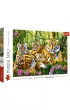 Puzzle 500 el. Rodzina tygrys�w Trefl