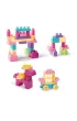 Kids Blocks klocki r�owo-fioletowe 50el