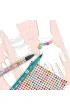 Kolorowanka DIY Bling Bling Top Model do robienia pier�cionk�w i bransoletek z naklejkami 13740A