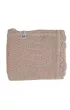 Kocyk niemowlcy dziergany baweniany 80x100 cm beowy Tribe Fancy Linen
