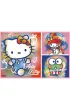 Puzzle 2x200 el. Hello Kitty i przyjaciele Trefl