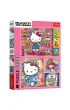 Puzzle 2x200 el. Hello Kitty i przyjaciele Trefl