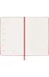 Kalendarz 2026 12M Moleskine L twarda oprawa tygodniowy Scarlet Red 13x21cm