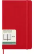 Kalendarz 2026 12M Moleskine L twarda oprawa tygodniowy Scarlet Red 13x21cm