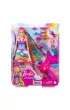 Barbie Ksiniczka Zakrcone pasemka GTG00 Mattel