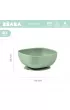 Beaba Silikonowa miseczka z przyssawk sage green 240 ml