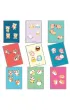 Narcissus Zeszyt A5 32k.w kratk� PP Kawaii 1szt.mix