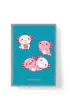 Narcissus Zeszyt A6 40k. kratka PP Kawaii 60g
