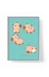 Narcissus Zeszyt A6 40k. kratka PP Kawaii 60g