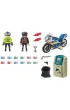Playmobil City Action Policyjny motor: Po�cig za przest�pc�