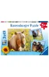 Puzzle 3x49 el. Konie Ravensburger