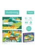 Puzzle soczewkowe z ruchomym obrazkiem 3D Du�e i ma�e koty 5+ Mudpuppy