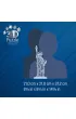Puzzle 128 el. 3D Iconics Statua Wolno�ci Ravensburger