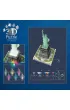 Puzzle 128 el. 3D Iconics Statua Wolno�ci Ravensburger