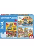 Puzzle 3x24 el. S�u�by ratownicze Schmidt