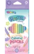 Patio Kredki o��wkowe okr�g�e Pastel 10 szt.