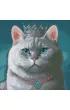 Ideyka Diamentowa mozaika - Dumny kr�l 40x40cm