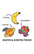 Puzzle sensoryczne z elementami zapachowymi Kosmiczne owoce 4+ Mudpuppy