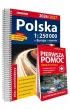 Polska Atlas Samochodowy 1:250 000 + Pierwsza Pomoc 2026/2027
