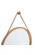 5five Simply Smart Bambusowe lustro cienne na pasku 38 cm