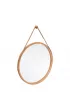 5five Simply Smart Bambusowe lustro cienne na pasku 38 cm