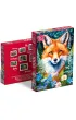 Puzzle 1000 el. Red Fox in Flowers CherryPazzi