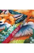 Puzzle 1000 el. Red Fox in Flowers CherryPazzi