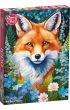 Puzzle 1000 el. Red Fox in Flowers CherryPazzi
