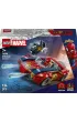 LEGO Super Heroes Spider-Man w samochodzie kontra zvenomowany Wolverine 76336