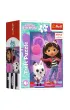 Puzzle mini 54 el. Z Gabi zawsze jest weso�o. Koci Domek Gabi Trefl
