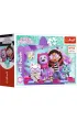 Puzzle mini 54 el. Z Gabi zawsze jest weso�o. Koci Domek Gabi Trefl
