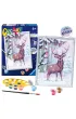 Malowanie po numerach CreArt - Zimowi przyjaciele Ravensburger
