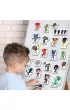Maksik Magnesy �wiat bohater�w 22 szt.