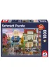 Puzzle 1000 el. Miasto portowe Schmidt