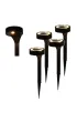 ProGarden Lampka solarna do wbicia czarna h40cm